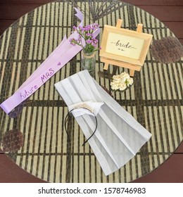 Rustic Bridal Shower Outdoor Decoration