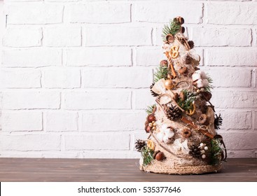 Rustic Christmas Topiary