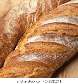 Rustic And Crusty Bread Loaves