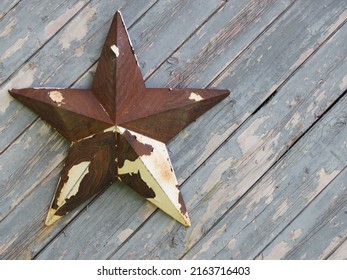 wooden barn star