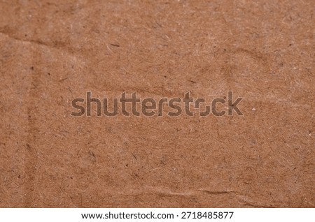 Rustic Earthy Brown Paper Texture with Visible Wood Pulp and Horizontal Ridges