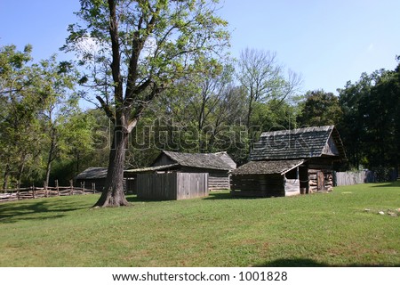 Rustic Farm on a hill