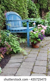 Painted Garden Bench Images Stock Photos Vectors Shutterstock
