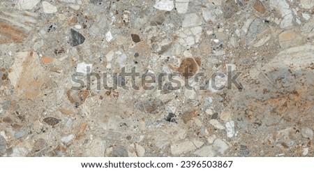 Rustic mosaic marble, terrazzo marble texture with rustic ivory background, Terrazzo Marble new, Slab Tile, Terrazzo seamless pattern. Abstract background