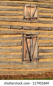 Rustic Old Log Cabin