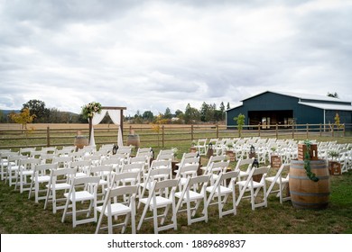 Rustic Outdoor Wedding Venue on a Farm