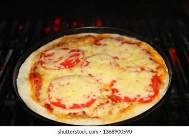 Rustic Pizza In Cast Iron