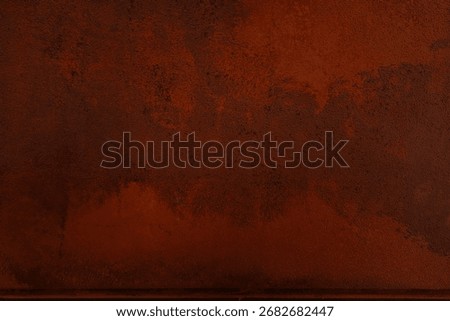 Rustic Red and Brown Textured Wall