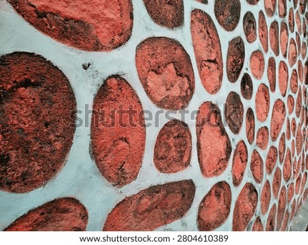 Rustic Red Stone Wall Noise Texture Background #StoneWall #Texture #Background #Masonry #Architecture #Rustic #Construction #Surface #Pattern #StoneTexture #NoiseTexture
