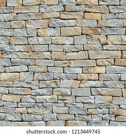 Rustic Stone Wall Stock Photo (Edit Now) 1211119105