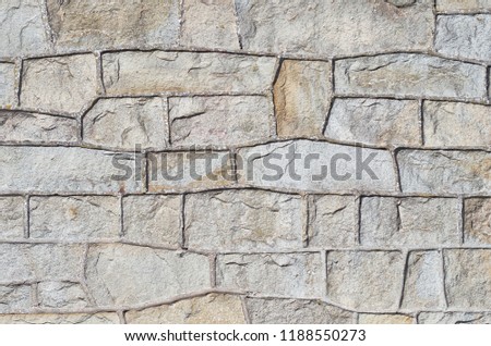 rustic stone wall