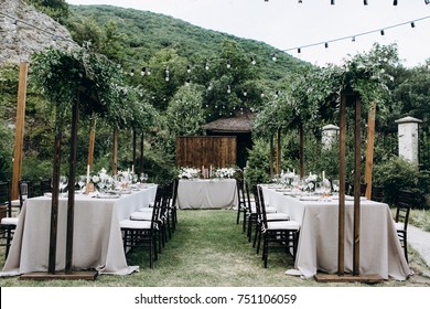 Bride And Groom Wedding Table Stock Photos Images Photography