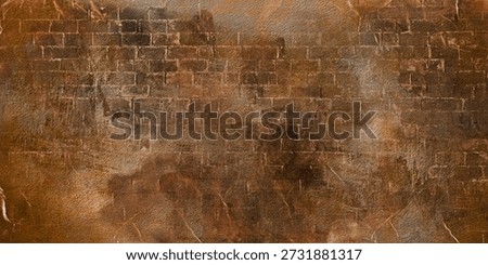 rustic weathered brick wall with an oxidized metallic texture showcases aged bricks, rough surfaces, and subtle rusted tones, creating a rich industrial atmosphere where history and decay add depth and character, making it perfect for vintage-inspired designs, urban backgrounds