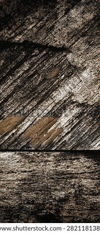 Rustic Weathered Wood Texture Background with Deep Grain and Organic Cracks. Capture the raw essence of nature with this high-contrast monochrome wood texture. The image showcases dramatic diagonal grain lines, deeply weathered grooves, and striking organic fractures. Perfect for adding a rustic, gritty, or sophisticated minimalist backdrop to any creative layout.