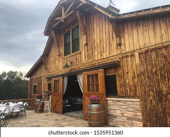 Rustic Wedding Venue In Barn