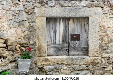 Rustic Window with plants