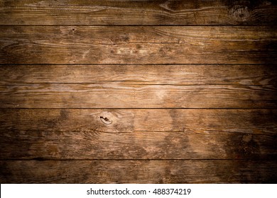 Rustic wood planks background - Shutterstock ID 488374219
