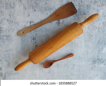 Rustic Wooden Spoon, Kitchen Stuff Things