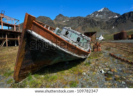 Similar – Shipwreck on the Lofoten Islands