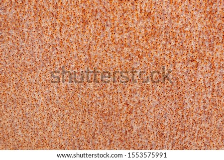 Rusty, coroded surface for texture or background