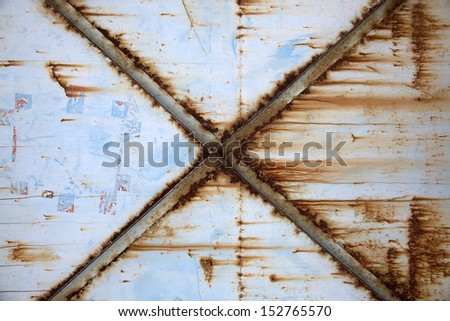 Rusty Corrugated Iron