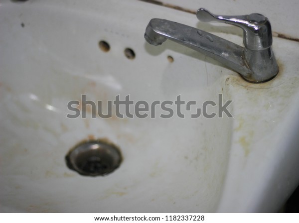 Rusty Dirty Sink Dirty Wash Basin Stock Photo Edit Now