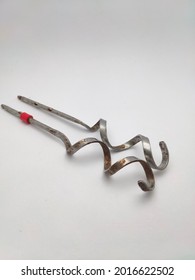 Rusty Dough Hook For Electric Hand Mixer