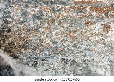 Rusty Grungy Dirty Distressed Beat Up Metal Background Surface