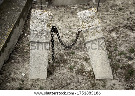 Similar – Image, Stock Photo Rusty iron chain