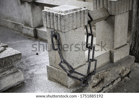 Similar – Image, Stock Photo Rusty iron chain