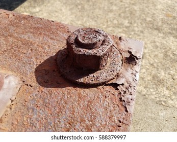 Rusty Metal Bolt