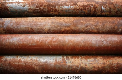 Rusty Metal Pipe