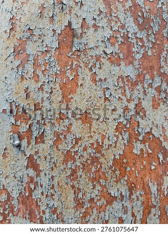 Rusty metal texture background. Old dirty wall background design. Colored texture background cracked paint. Heavy rusted peeled metal texture. Abstract grunge wall texture.