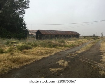 Rusty Old Abandoned Barn Or Home