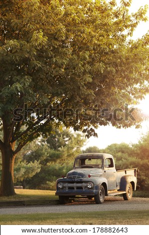 Rusty Old Ford Pickup