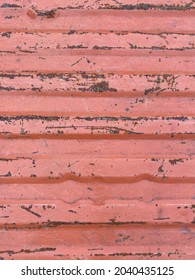 Rusty Orange Vintage Truck Bed Detail