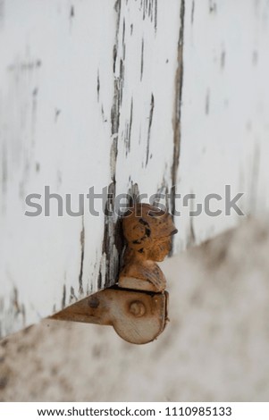 Similar – Image, Stock Photo key to my heart Wood Metal