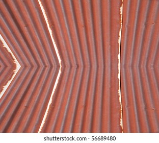 Rusty Roof Pattern, Texture, Background
