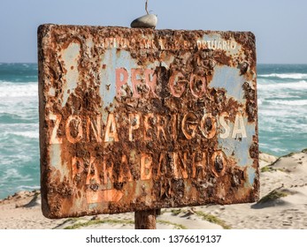  Rusty Sign In Kap Verde         