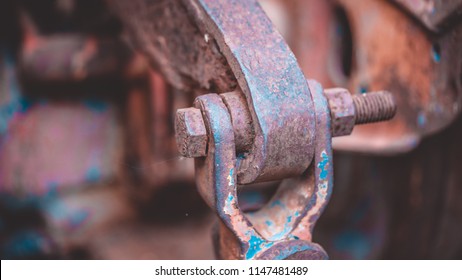 Rusty Steel Welding Joints - Shutterstock ID 1147481489