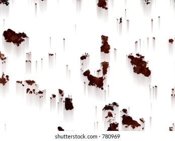Rusty texture - dark brown specks