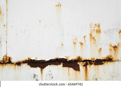 Rusty White Metal Texture