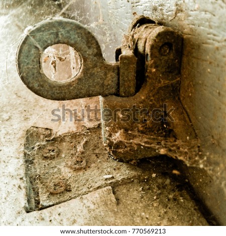 Similar – Image, Stock Photo castle Garage Castle Rust