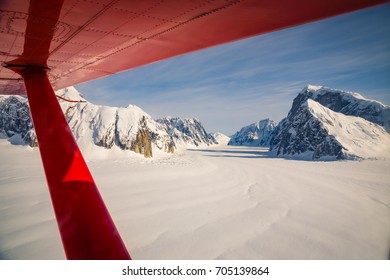 Ruth Glacier Aerial View