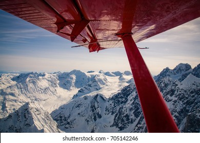 Ruth Glacier Aerial View