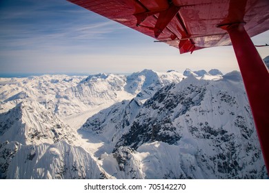 Ruth Glacier Aerial View