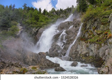 Waterfalls Of The Rutor High Res Stock Images Shutterstock