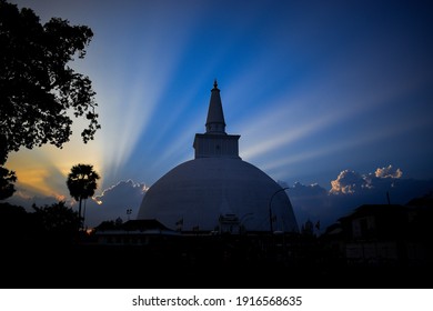 Ruwanwelisaya Anuradhapura, Sri Lankan Culture, Evening Background, Best Evening Sunset