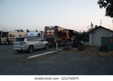 RV And Camping In Canada. Vancouver Canada BC 2022 Sept