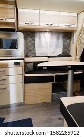 Rv Interior Of A Camper Van Holidays Motorhome Modern New